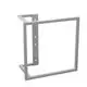 Kermi-Handtuchbuegel-quadratisch-M301-Groesse-240-x-240-mm-Anthrazit-Metallix-ZC01160011 gallery number 2